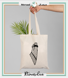 Palestine Design Cotton Tote Bag