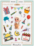 Girls Temporary Tattoo 15 Ramadhan Design