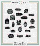 Acrylic Stickers Collection
