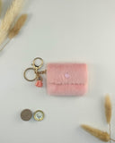Ladies Mini Turba Fur Keyring Holder (6700291522653)
