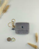 Ladies Mini Turba Fur Keyring Holder (6700291522653)